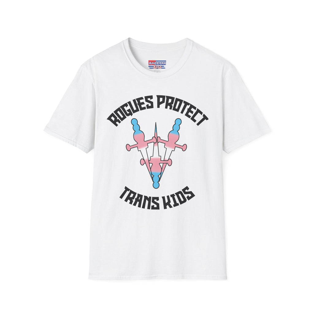 Rogues Protect Trans Kids — Pride T-Shirt