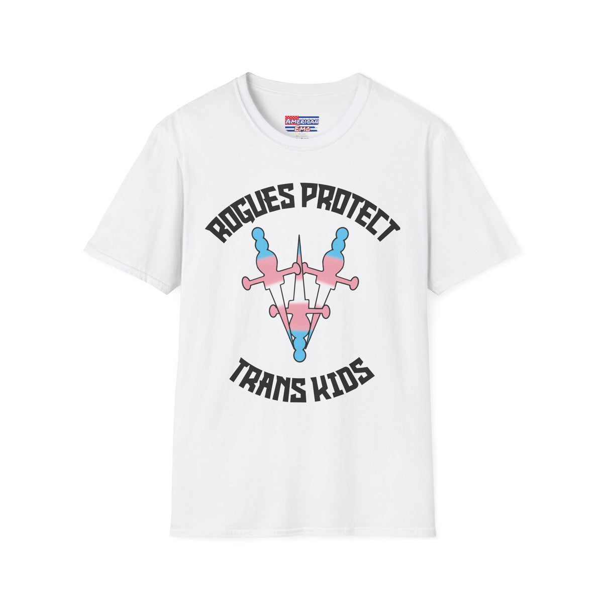 Rogues Protect Trans Kids — Pride T-Shirt