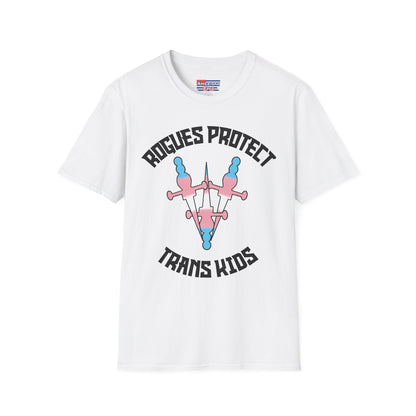 Rogues Protect Trans Kids — Pride T-Shirt