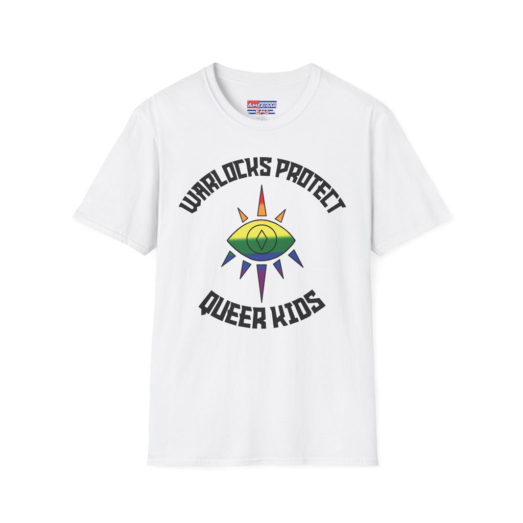 Warlocks Protect Queer Kids — Pride T-Shirt