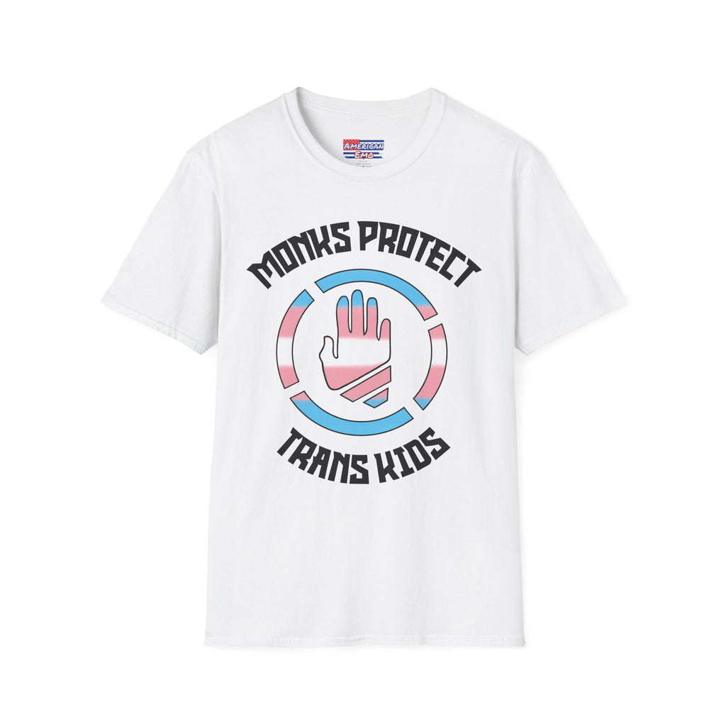 Monks Protect Trans Kids — Pride T-Shirt