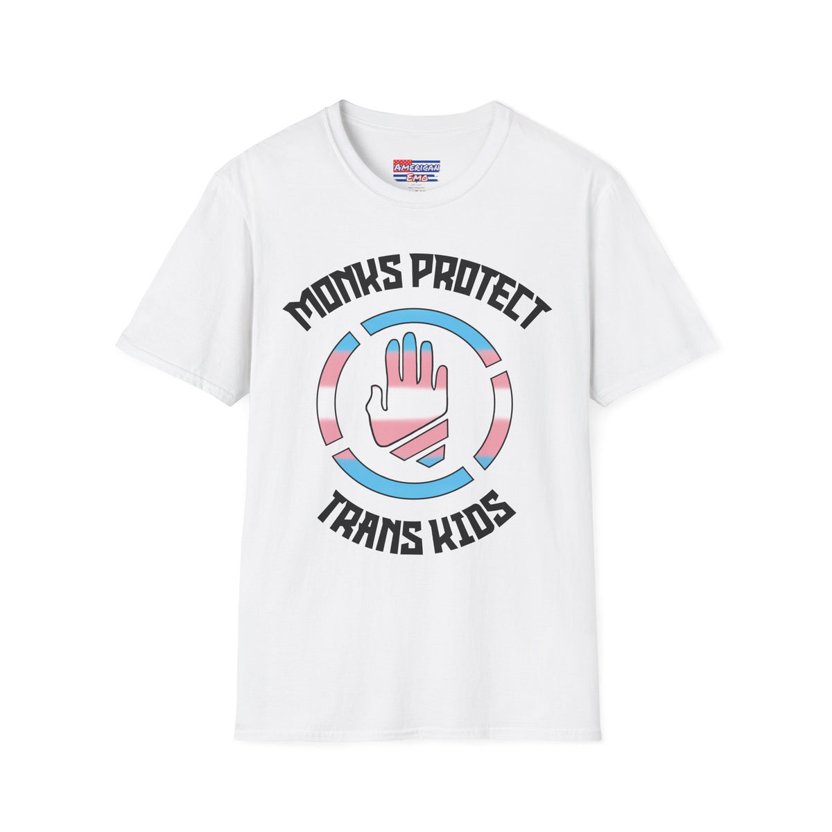 Monks Protect Trans Kids — Pride T-Shirt