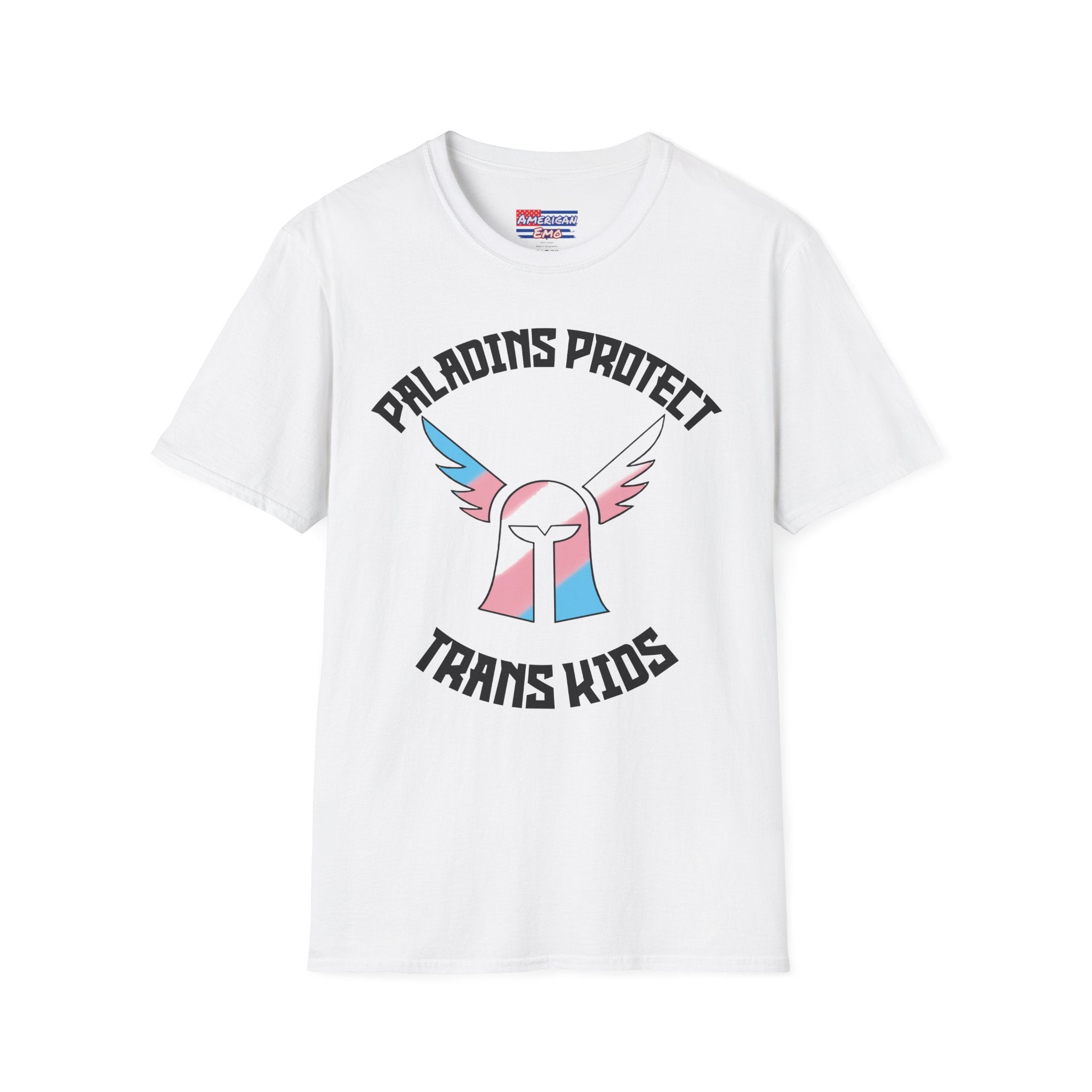 Paladins Protect Trans Kids — Pride T-Shirt
