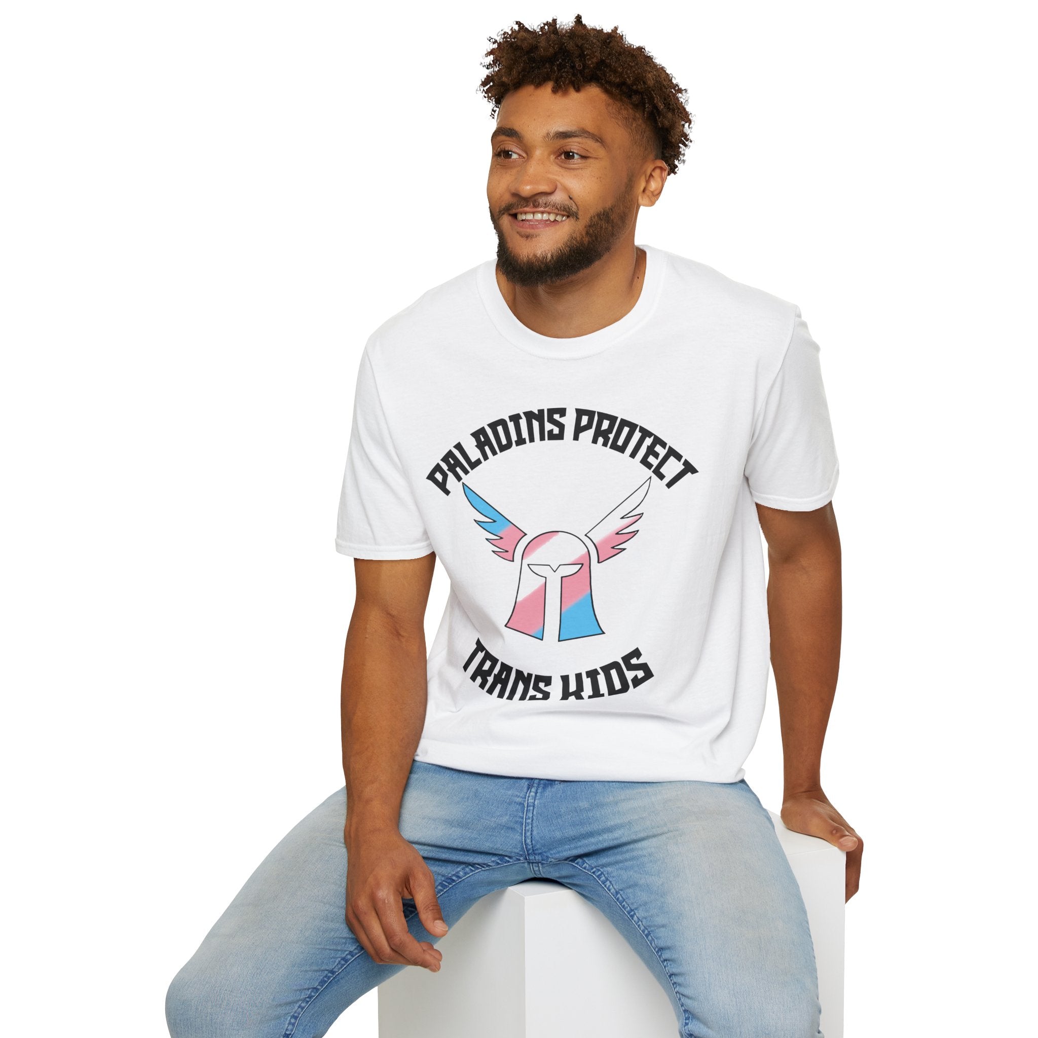 Paladins Protect Trans Kids — Pride T-Shirt