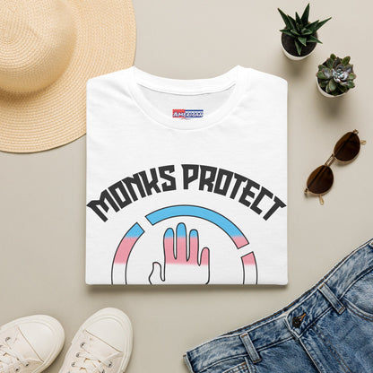 Monks Protect Trans Kids — Pride T-Shirt