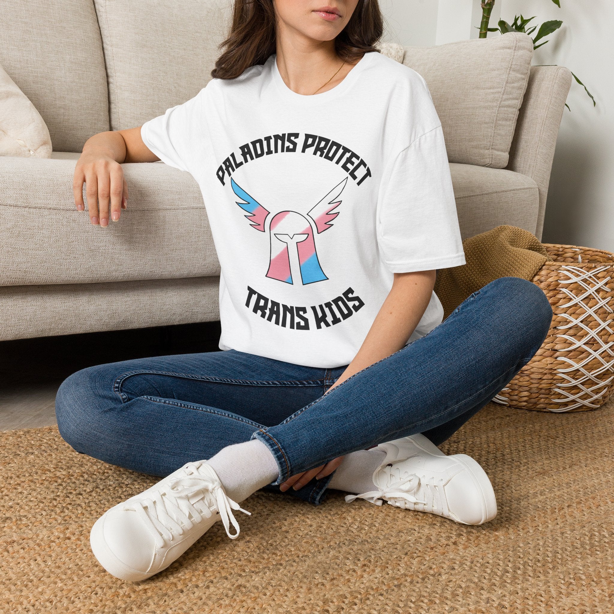 Paladins Protect Trans Kids — Pride T-Shirt