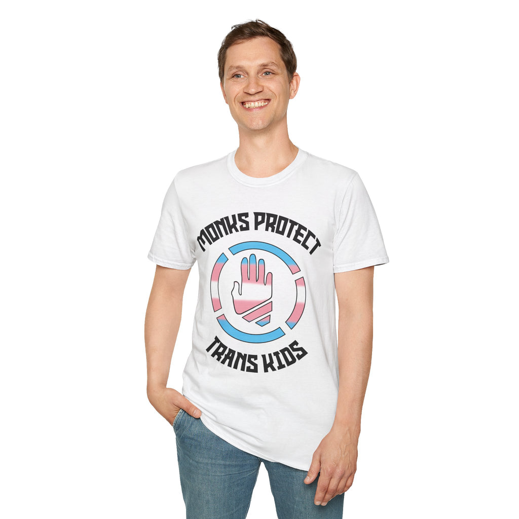 Monks Protect Trans Kids — Pride T-Shirt
