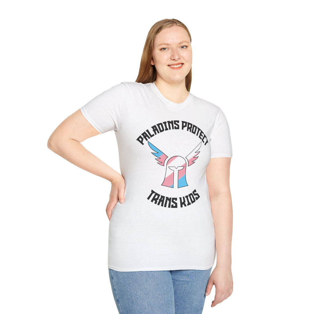 Paladins Protect Trans Kids — Pride T-Shirt
