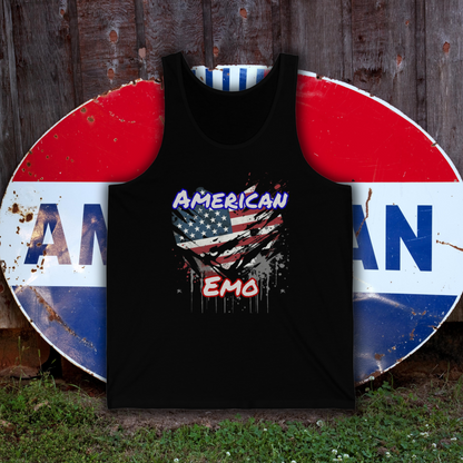 American Heart - Unisex Jersey Tank