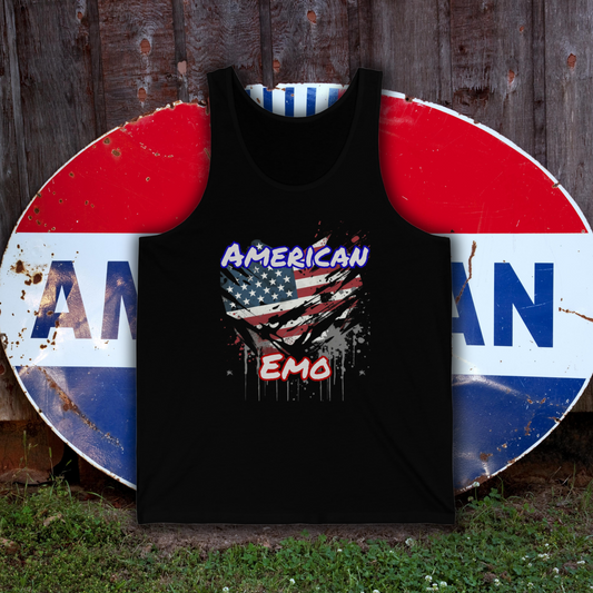 American Heart - Unisex Jersey Tank