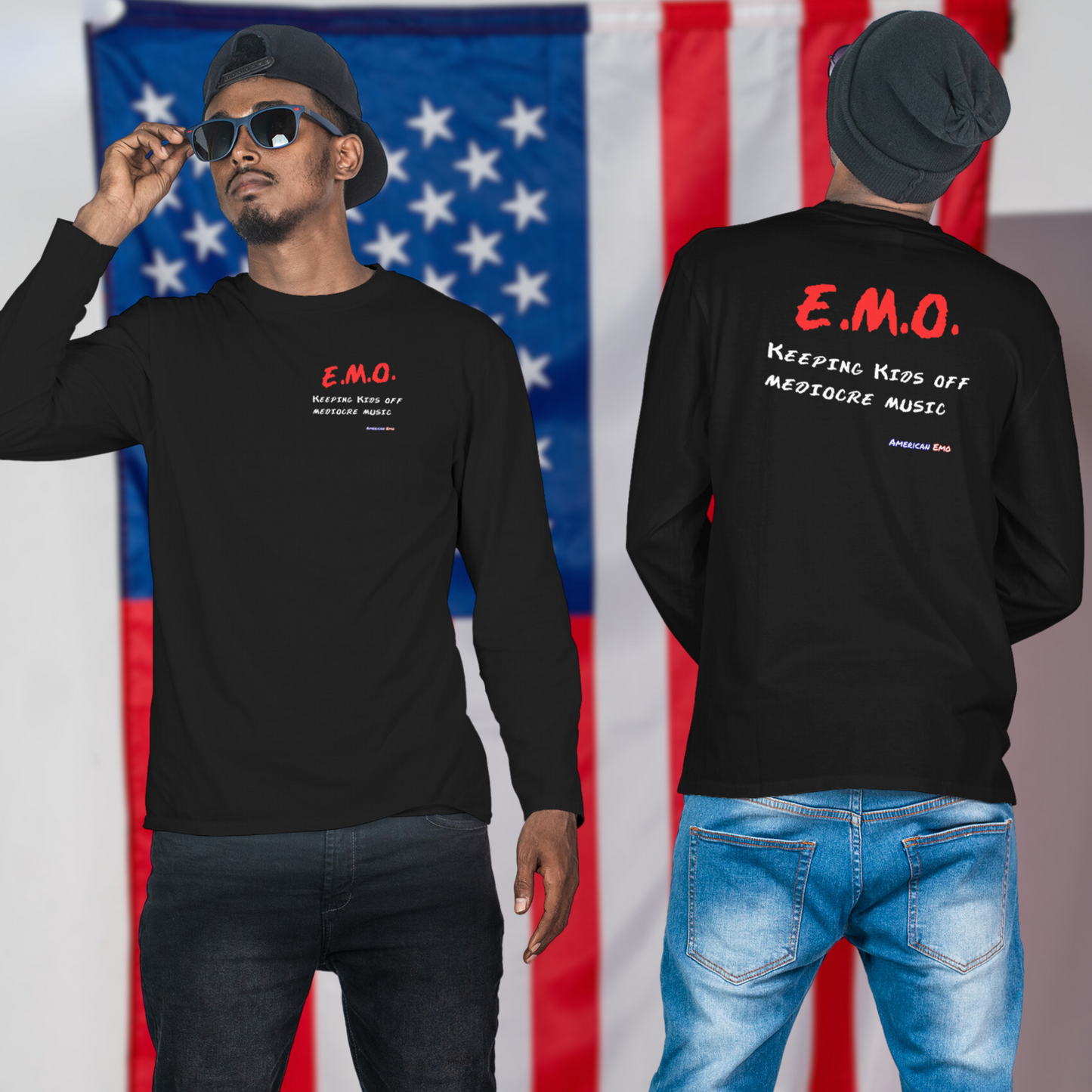 E.M.O. - Unisex Jersey Long Sleeve Tee