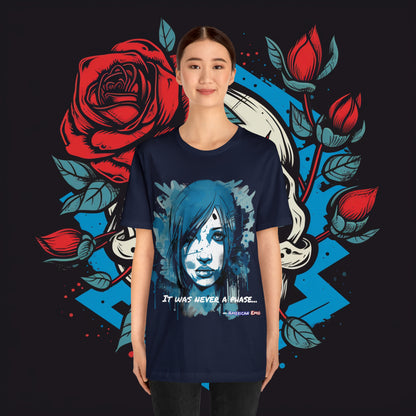 "Blue Girl" - Short Sleeve Unisex Tee