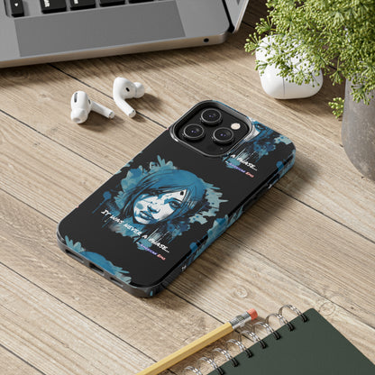 Blue Girl - Phone Case